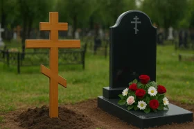 Что делать с крестом после установки памятника? Что делать с крестом после установки памятника?